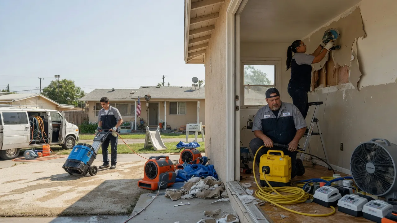 Water Damage Restoration in Wells, MN near me